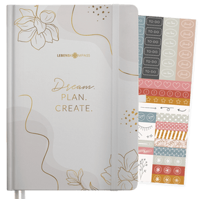 Bullet Journal "PRO" DIN A5 - Notizbuch mit Punktraster