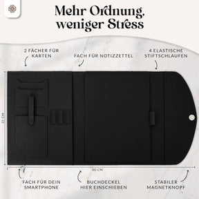 PU Buchcover für DIN A4 & A5 Bücher