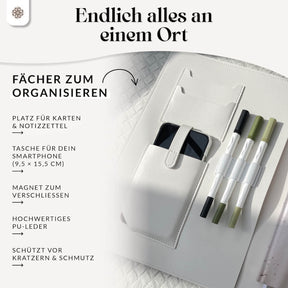 PU Buchcover für DIN A4 & A5 Bücher