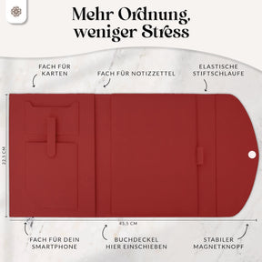 PU Buchcover für DIN A4 & A5 Bücher