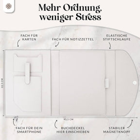 PU Buchcover für DIN A4 & A5 Bücher