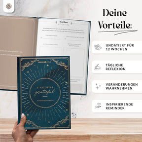 Dankbarkeitstagebuch - Das 12 Wochen Tagebuch