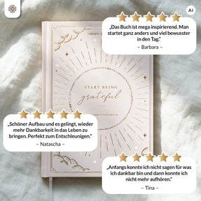 Dankbarkeitstagebuch - Das 12 Wochen Tagebuch
