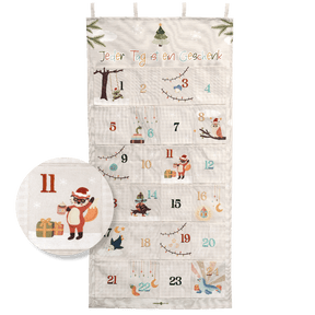 Adventskalender zum Befüllen - Wandteppich