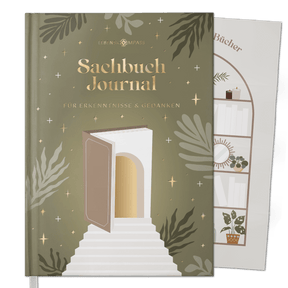 Sachbuchjournal mit Poster - für 40 Bücher