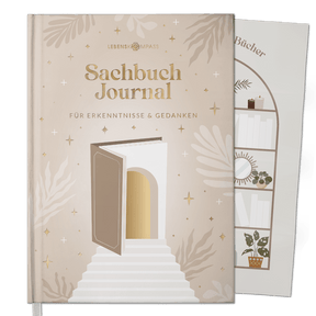 Sachbuchjournal mit Poster - für 40 Bücher
