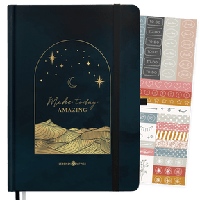 Bullet Journal "PRO" DIN A5 - Notizbuch mit Punktraster