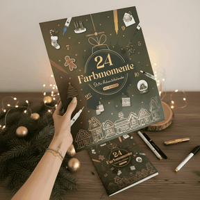 Kreativer Adventskalender mit 24 Stiften