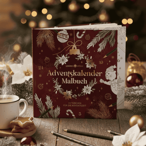 Adventskalender Malbuch zum Ausmalen
