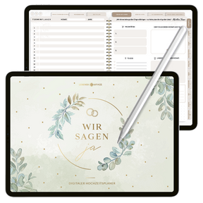 Digitaler Hochzeitsplaner - PDF mit Hyperlinks
