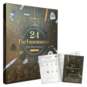Kreativer Adventskalender mit 24 Stiften