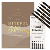 "Handlettering Starter"-Set (Buch + Stifte)
