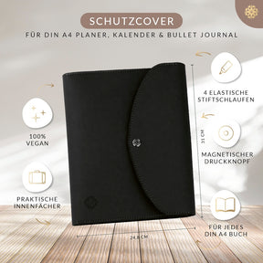 PU Buchcover für DIN A4 & A5 Bücher
