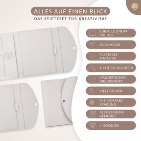 PU Buchcover für DIN A4 & A5 Bücher