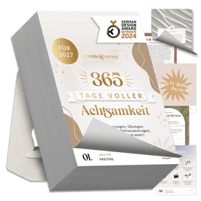 Abreißkalender 2027 - 365 Tage Achtsamkeit