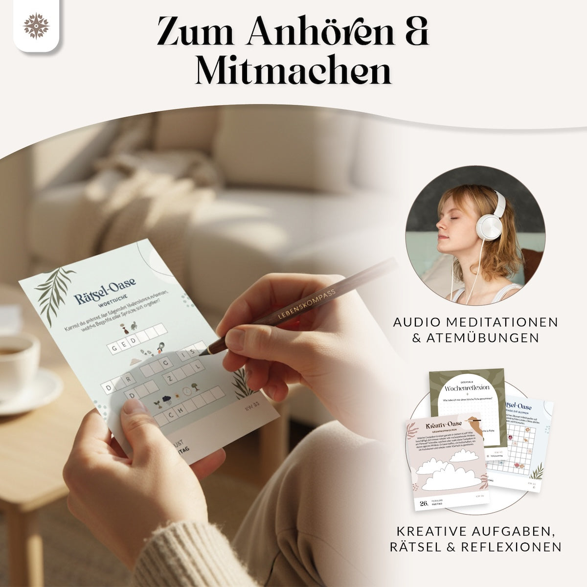Abreißkalender 2027 - 365 Tage Achtsamkeit