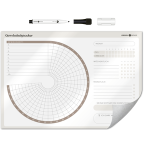 FlexiPlan® Gewohnheitstracker - Selbsthaftend
