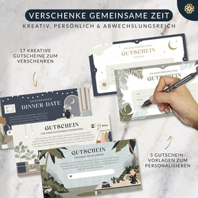 Gutscheinheft - 22 Gutscheine zum Verschenken