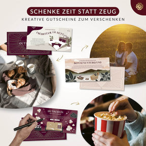 Gutscheinheft - 22 Gutscheine zum Verschenken