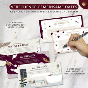 Gutscheinheft - 22 Gutscheine zum Verschenken