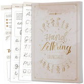 Handlettering Übungsheft für Anfänger
