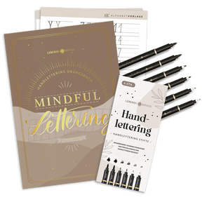 "Handlettering Starter"-Set (Buch + Stifte)