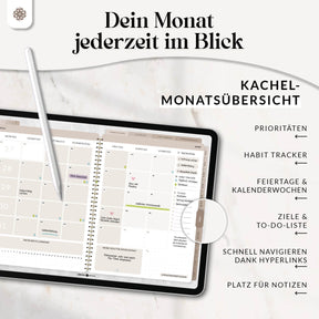 Digitaler Terminplaner - PDF mit Hyperlinks