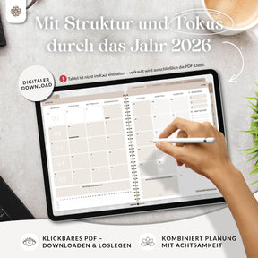 Digitaler Terminplaner - PDF mit Hyperlinks