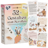 Kreativkarten für Erwachsene - 52 Bastelaufgaben