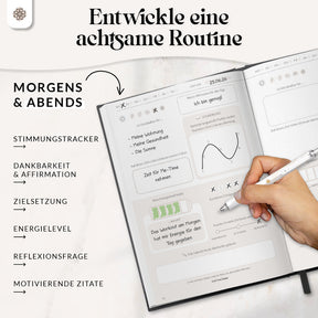 5 Minuten Achtsamkeitstagebuch