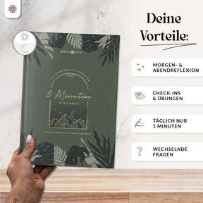 5 Minuten Achtsamkeitstagebuch