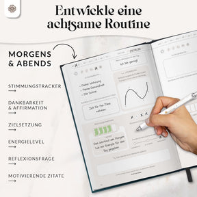 5 Minuten Achtsamkeitstagebuch