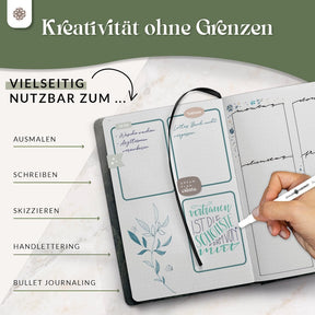 6er Dual Brush Pen Sets - Bunte Pinselstifte