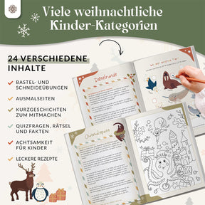 Adventskalenderbuch für Kinder - 24 Türchen