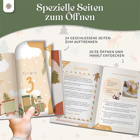 Adventskalenderbuch für Kinder - 24 Türchen
