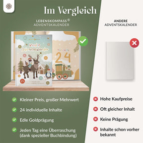 Adventskalenderbuch für Kinder - 24 Türchen