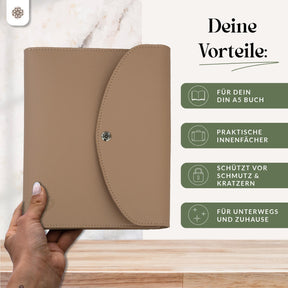 PU Buchcover für DIN A4 & A5 Bücher