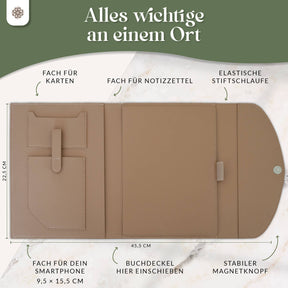 PU Buchcover für DIN A4 & A5 Bücher