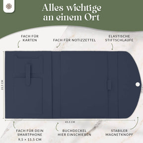 PU Buchcover für DIN A4 & A5 Bücher