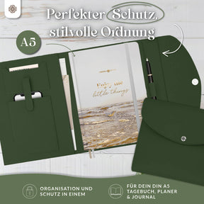 PU Buchcover für DIN A4 & A5 Bücher