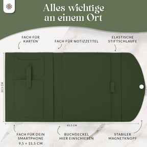 PU Buchcover für DIN A4 & A5 Bücher