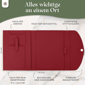 PU Buchcover für DIN A4 & A5 Bücher