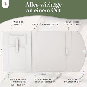 PU Buchcover für DIN A4 & A5 Bücher