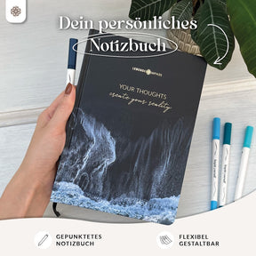 Bullet Journal "SLIM" DIN A5 - Notizbuch mit Punktraster