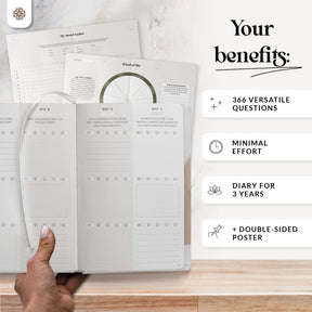 3-Jahres-Tagebuch Deeptalk "SAHARA" - Englische Version