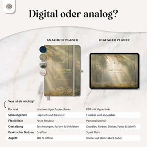Digitaler 18 Monate Terminplaner  - PDF mit Hyperlinks