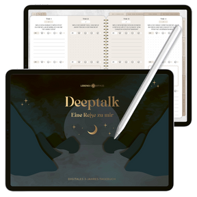 Digitales 3-Jahres-Tagebuch "DEEPTALK" - PDF mit Hyperlinks