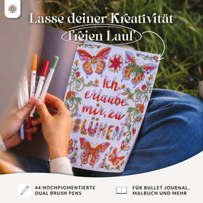 Dual Brush Pens - Bunte Pinselstifte Set