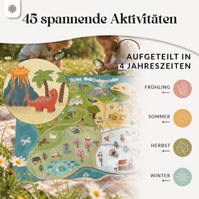 Entdeckerposter für Kinder - Rubbelposter