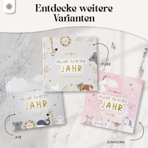 Babytagebuch - Mein erstes Jahr